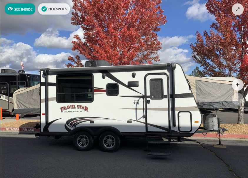 USED 2015 STARCRAFT TRAVEL STAR 186RD